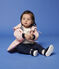 Petit Bateau Baby Girls' Iconic Raincoat MINOIS pink
