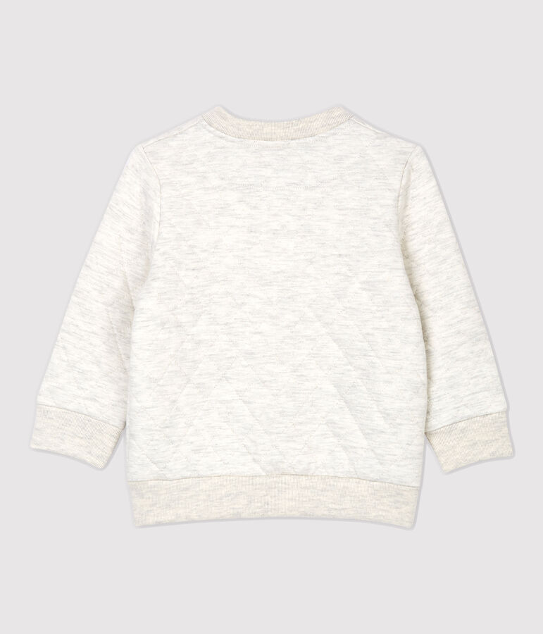 Babies' Quilted Cardigan beige