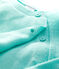 Babies' Blue Organic Cotton Knit Cardigan VERGLAS blue