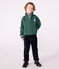 Children's plain shawl collared cotton sweatshirt WILLOW