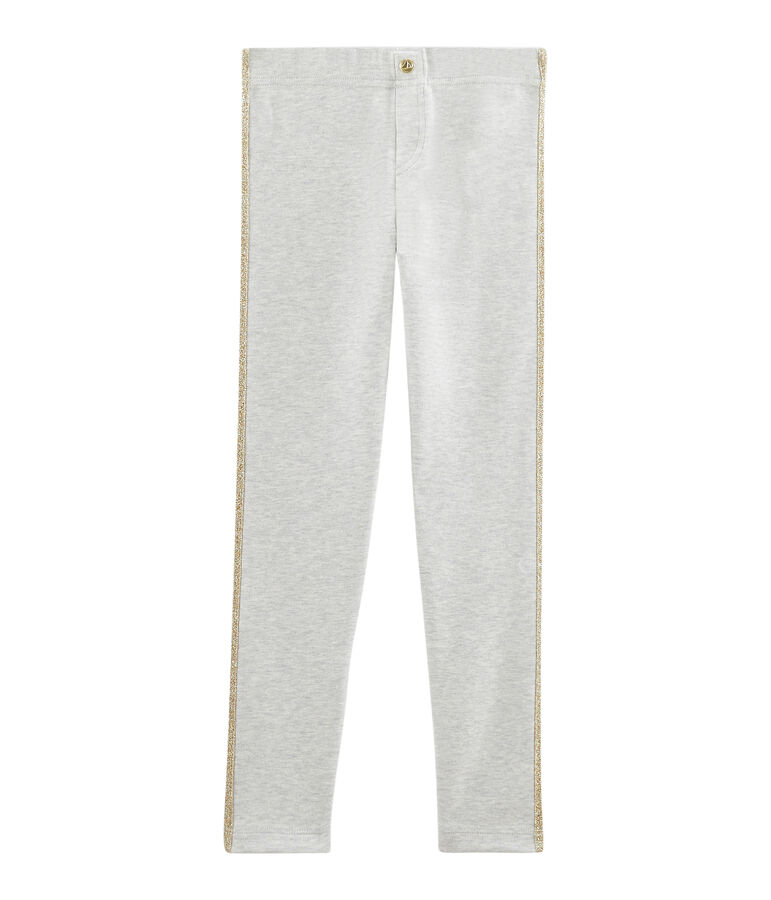 Girls' Knit Trousers BELUGA CHINE grey