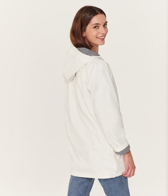 Unisex iconic raincoat MARSHMALLOW white