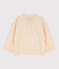 Girls' Cotton Gauze Blouse AVALANCHE Ecru
