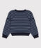Children's Unisex Cotton Sweatshirt SMOKING blue/SKY CHINE