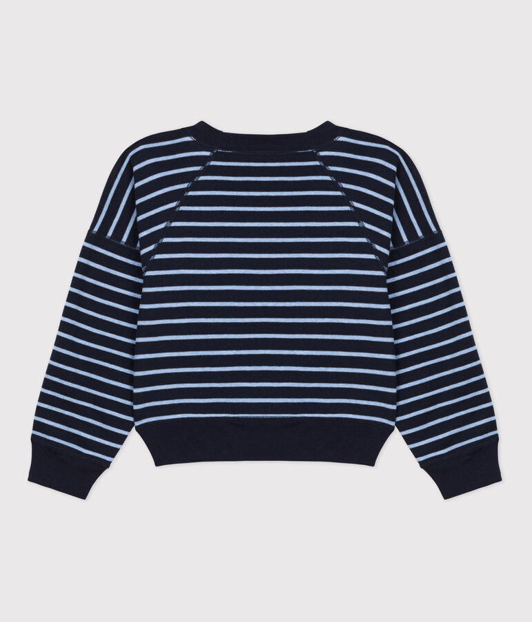 Children's Unisex Cotton Sweatshirt blue/blue