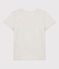 Women's Straight Fit Organic Cotton Round Neck T-Shirt BELUGA CHINE grey