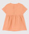 Babies' Cotton Gauze Short-Sleeved Dress SIENNA pink
