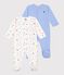 Pack of babies' printed cotton pyjamas variante 1