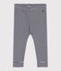 Babies' pinstripe print cotton leggings
