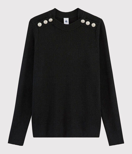 Women's woollen jumper NOIR black