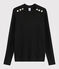 Women's woollen jumper NOIR black