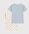 Boys' Short-Sleeved Leopard Pattern Cotton T-shirts - 2-Pack variante 1