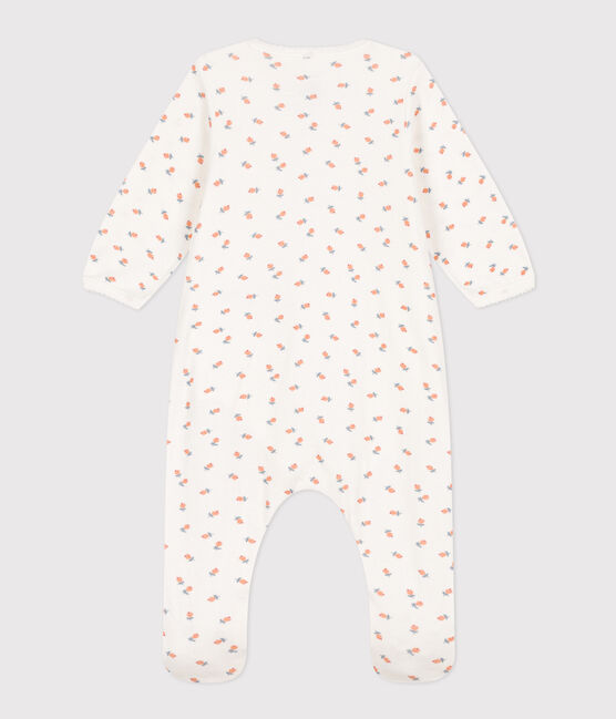 Floral Tube Knit Bodyjama MARSHMALLOW white/MULTICO white