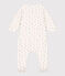 Floral Tube Knit Bodyjama MARSHMALLOW white/MULTICO white