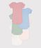 Short-Sleeved Cotton Bodysuits - 5-Pack variante 1