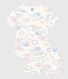 Children's Short Cotton Rainbow Print Pyjamas