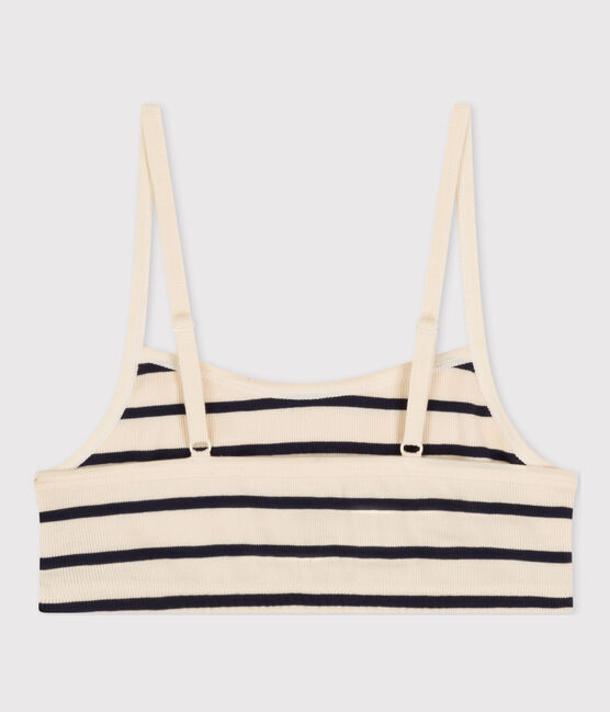 Women's Non-Wired Bra AVALANCHE white/SMOKING blue