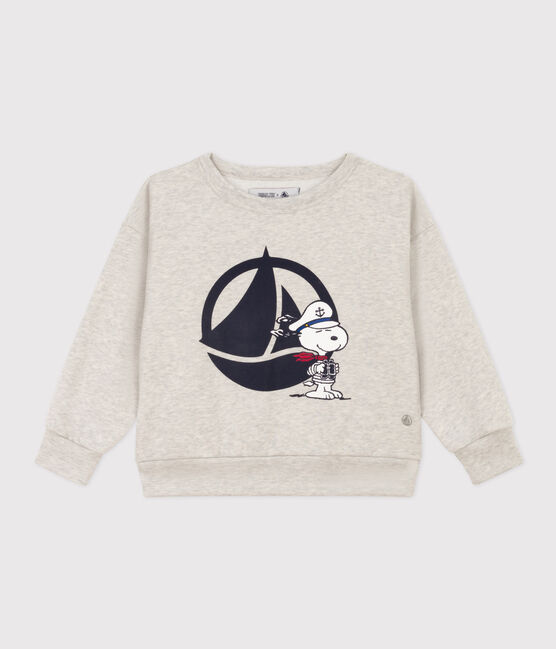 Children's Unisex Fleece Sweatshirt BELUGA CHINE grey