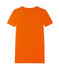 Women's T-shirt in heritage rib Feu orange
