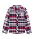 Boy's checked shirt in twill