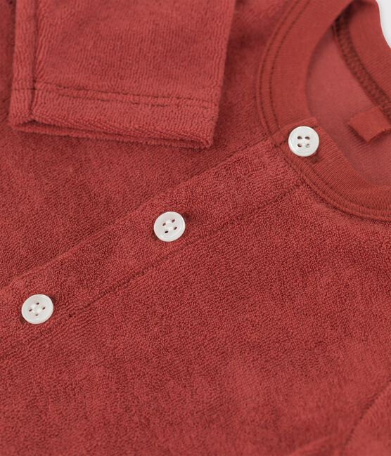 Babies' Terry Cardigan OMBRIE brown