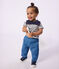 Babies' Light Denim Trousers DENIM CLAIR blue