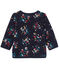 Baby girl's printed double knit cardigan SMOKING blue/MULTICO white