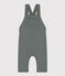 Babies' Quilted Tube-Knit Dungarees THUYA green