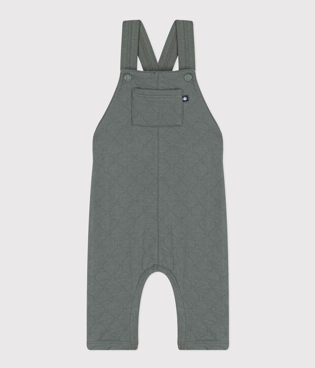 Babies' Quilted Tube-Knit Dungarees THUYA