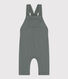 Babies' Quilted Tube-Knit Dungarees