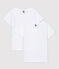 Girls' White Short-Sleeved T-Shirt - 2-Pack variante 1