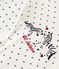 Children's spotty printed cotton pyjamas MARSHMALLOW blue/SOIR