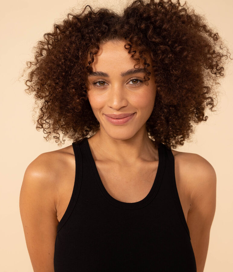 Women's Iconic Cotton Vest blue