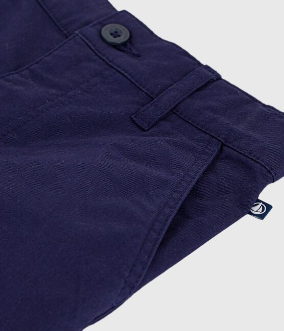 Children's cotton trousers SOIR blue