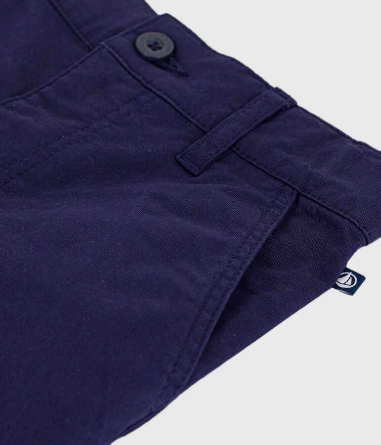 Children's cotton trousers blue