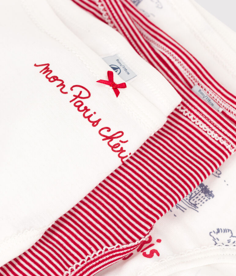 Girls' Cotton Briefs - 3-Pack multicolor