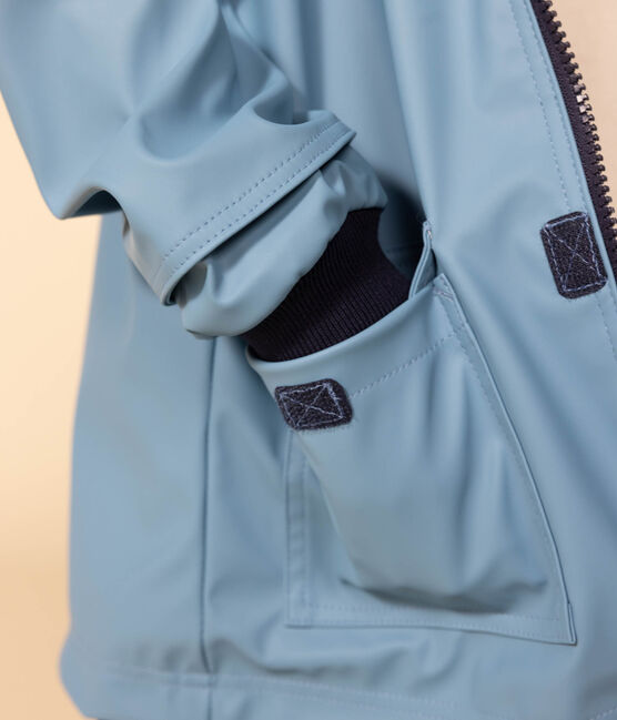Children's unisex iconic raincoat AZUL blue