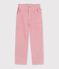 Children's corduroy trousers pink