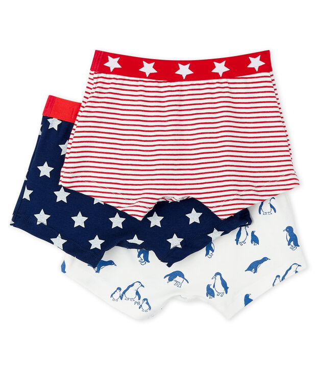 Boys' Print Boxer Shorts - 3-Piece Set multicolor
