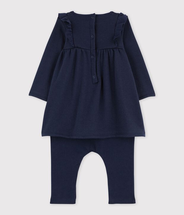 Baby Girls' Velour Knit Dress/Leggings SMOKING