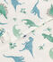 Children's dinosaur print cotton pyjamas MARSHMALLOW white/MULTICO white