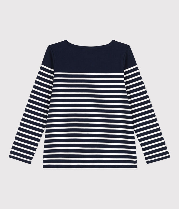 Women's Iconic Cotton Breton Top blue/white
