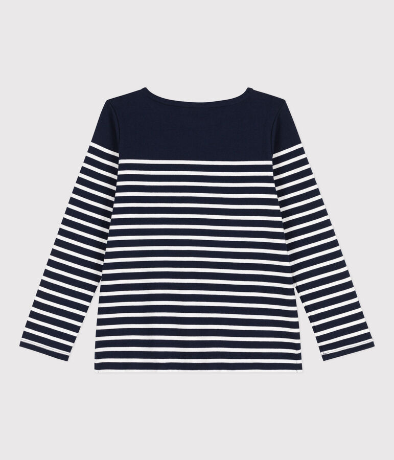 Women's Iconic Cotton Breton Top blue/white