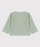 Babies' Cotton and Lyocell Cardigan HERBIER green