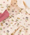 Babies' cotton dress and leggings AVALANCHE white/MULTICO