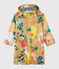 Girls' Waxed Coat COPPER pink/MULTICO white