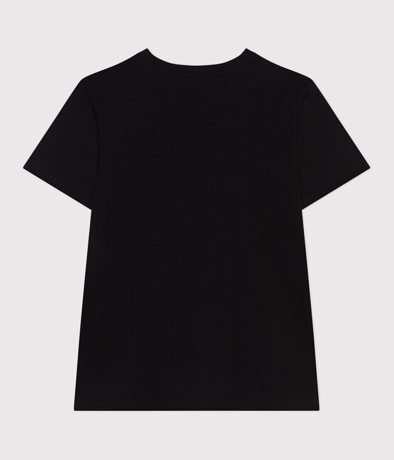 Women's The Straight cotton T-Shirt BLACK black