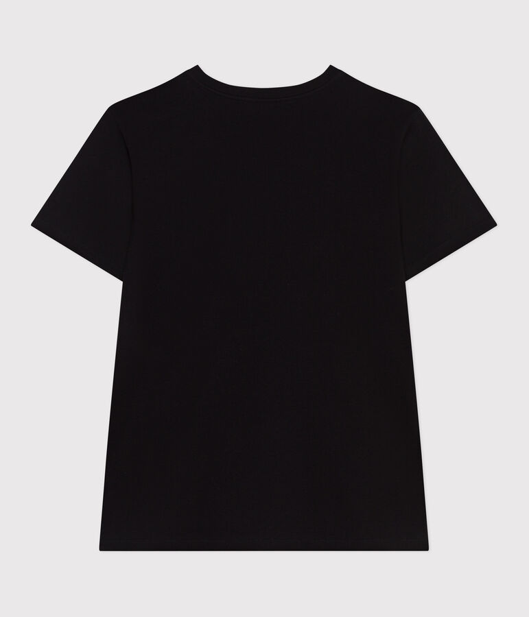 Women's The Straight cotton T-Shirt black