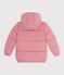 Children's plain puffer jacket pink