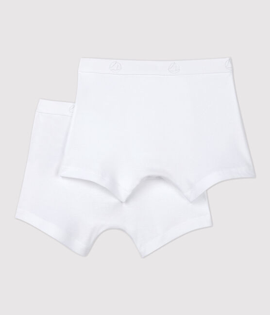 Boys' White Boxer Shorts - 2-Pack variante 1